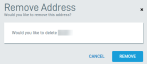 Remove Address